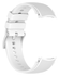 OnePlus Watch 3 / 2R / 2 Bandje Siliconen - met Gespsluiting - Wit afbeelding 4
