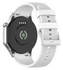 OnePlus Watch 3 / 2R / 2 Bandje Siliconen - met Gespsluiting - Wit afbeelding 3