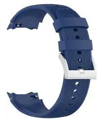 OnePlus Watch 3 / 2R / 2 Bandje Siliconen - met Gespsluiting - Blauw afbeelding