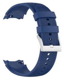 OnePlus Watch 3 / 2R / 2 Bandje Siliconen - met Gespsluiting - Blauw