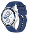 OnePlus Watch 3 / 2R / 2 Bandje Siliconen - met Gespsluiting - Blauw afbeelding 2