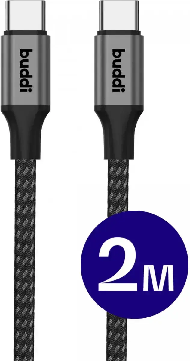 Originele Samsung 45W Power Adapter met 60W Buddi Flex USB-C Kabel 2M Zwart afbeelding 13