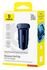 Baseus GoTrip 30W PD Autolader Duo USB-C Poort met Snelladen Zwart afbeelding 10