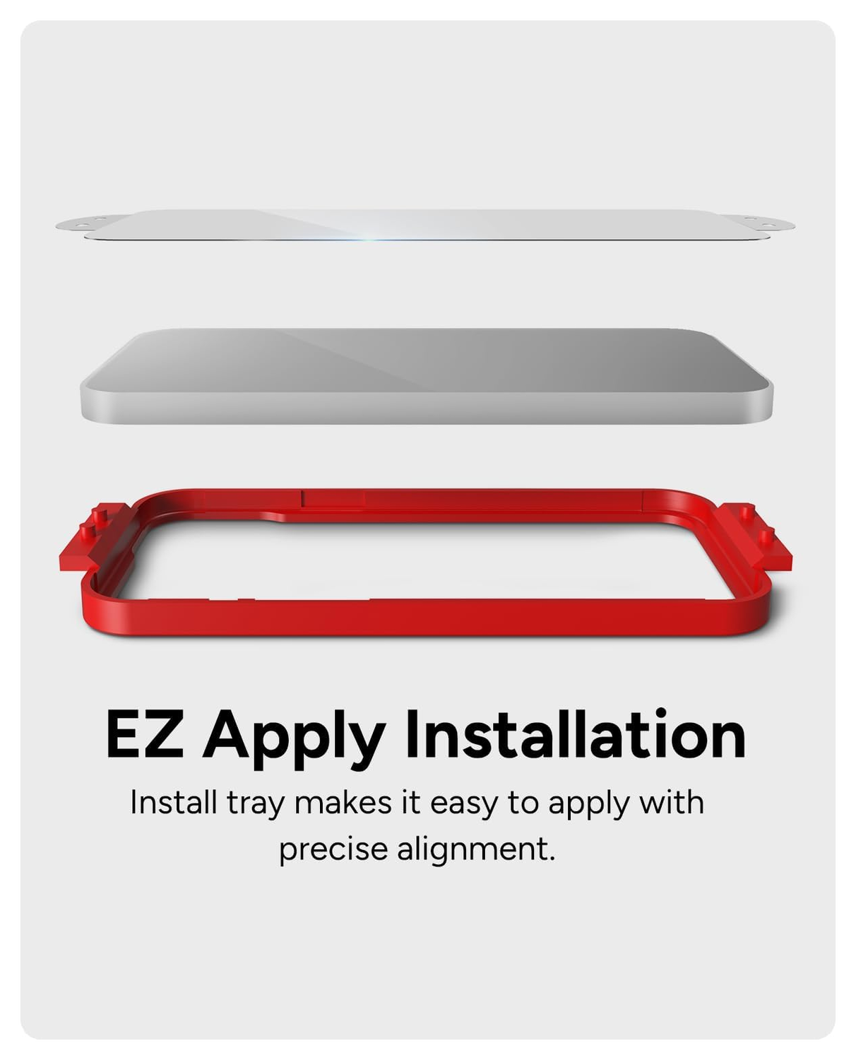 ZAGG InvisibleShield Glass Elite Samsung Tab S10 FE/S9/S9 FE Screen Protector afbeelding 6