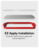 ZAGG InvisibleShield Glass Elite Samsung Tab S10 FE/S9/S9 FE Screen Protector afbeelding 6