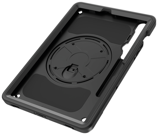 ZAGG Rugged Samsung Galaxy Tab S10 FE 360° Draaibare Hoes Zwart afbeelding 3