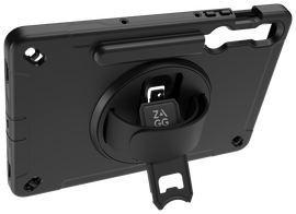 ZAGG Rugged Samsung Galaxy Tab S10 FE 360° Draaibare Hoes Zwart
