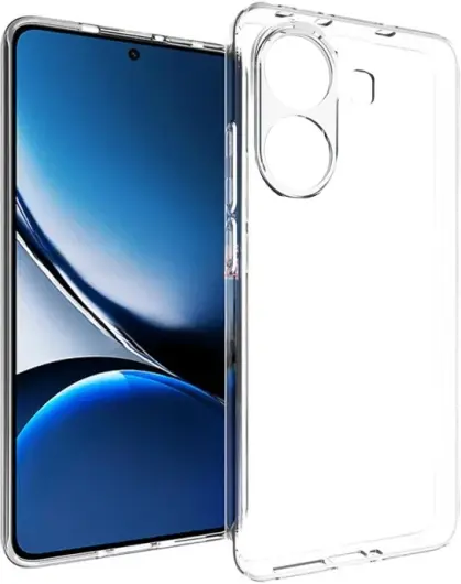 Xiaomi Poco X7 Pro Hoesje Dun TPU Back Cover Transparant afbeelding 1