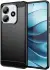 Xiaomi Redmi Note 14 5G Hoesje Geborsteld TPU Flexibele Back Cover Zwart