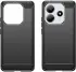 Xiaomi Redmi Note 14 5G Hoesje Geborsteld TPU Flexibele Back Cover Zwart afbeelding 2
