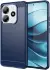 Xiaomi Redmi Note 14 5G Hoesje Geborsteld TPU Flexibele Back Cover Blauw afbeelding 1