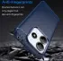 Xiaomi Redmi Note 14 5G Hoesje Geborsteld TPU Flexibele Back Cover Blauw afbeelding 4