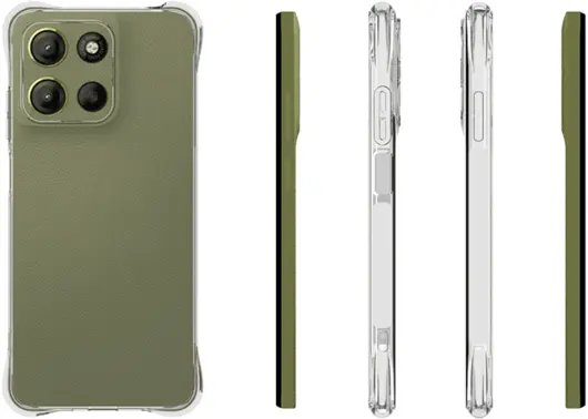 Motorola Moto G15 / G15 Power Hoesje Schokbestendig en Dun TPU Transparant afbeelding 6