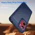 Motorola Moto E15 Hoesje Geborsteld TPU Flexibele Back Cover Blauw afbeelding 4