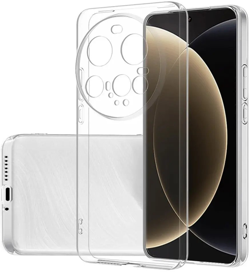 Xiaomi 15 Ultra Hoesje Dun TPU Back Cover Transparant afbeelding 1