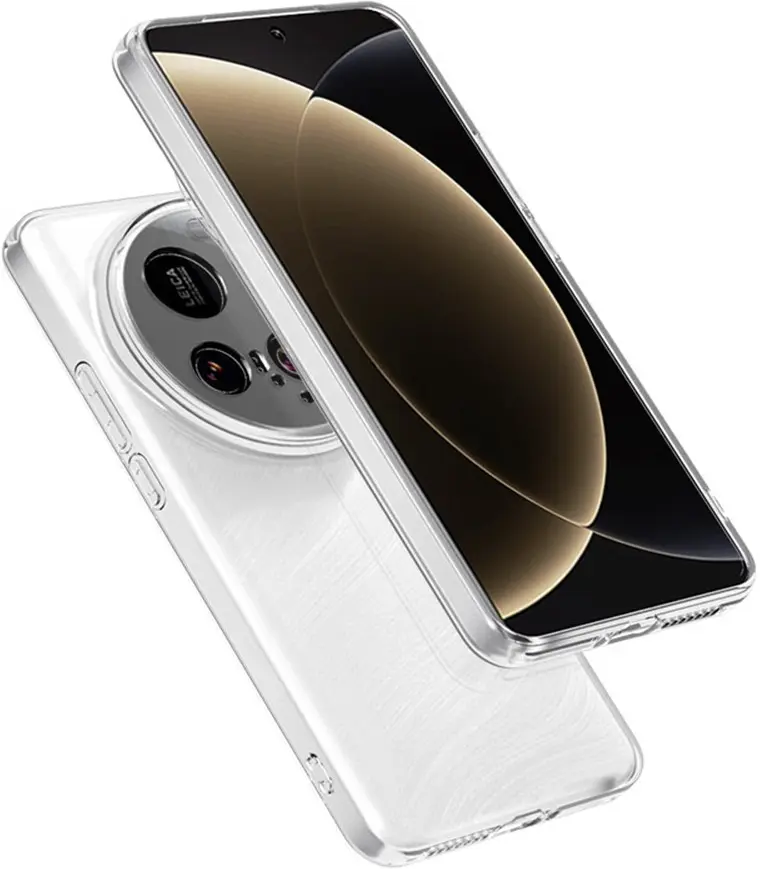 Xiaomi 15 Ultra Hoesje Dun TPU Back Cover Transparant afbeelding 2