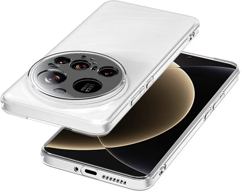 Xiaomi 15 Ultra Hoesje Dun TPU Back Cover Transparant afbeelding 3