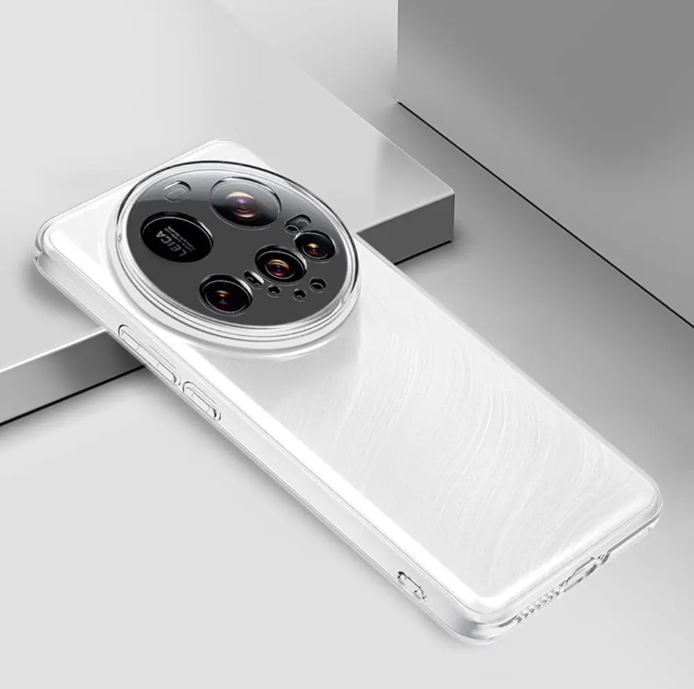 Xiaomi 15 Ultra Hoesje Dun TPU Back Cover Transparant afbeelding 4