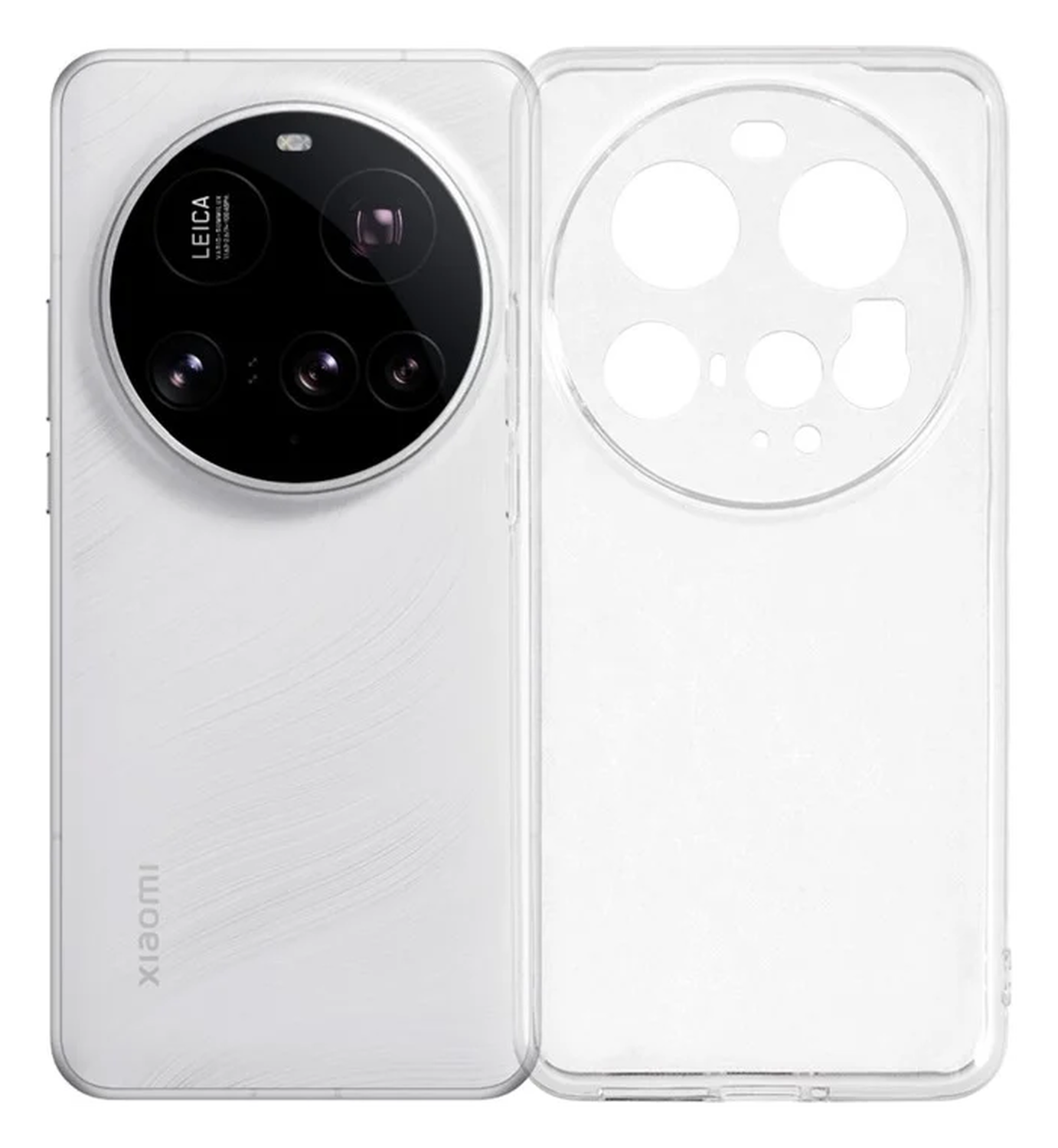 Xiaomi 15 Ultra Hoesje Dun TPU Back Cover Transparant afbeelding 1