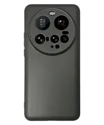 Xiaomi 15 Ultra Hoesje Dun TPU Back Cover Matte Zwart afbeelding