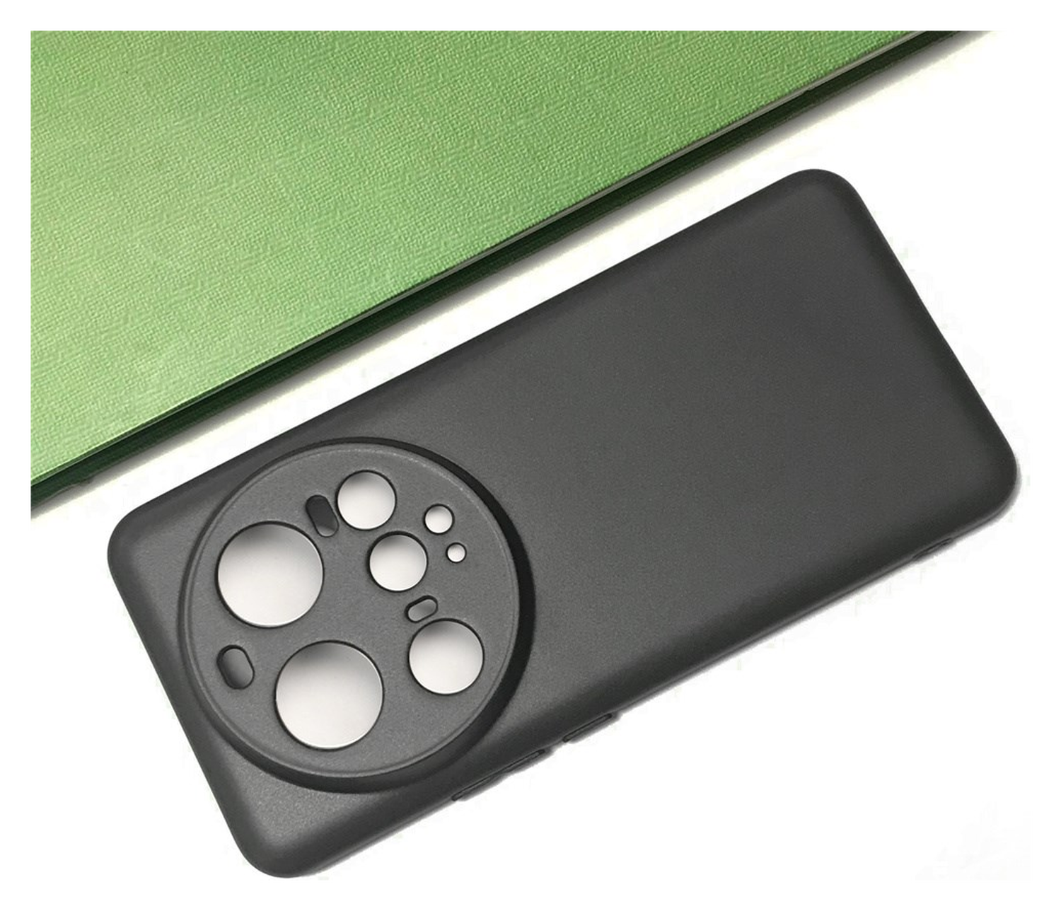 Xiaomi 15 Ultra Hoesje Dun TPU Back Cover Matte Zwart afbeelding 8