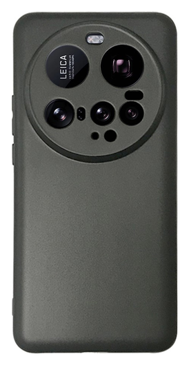 Xiaomi 15 Ultra Hoesje Dun TPU Back Cover Matte Zwart afbeelding 1