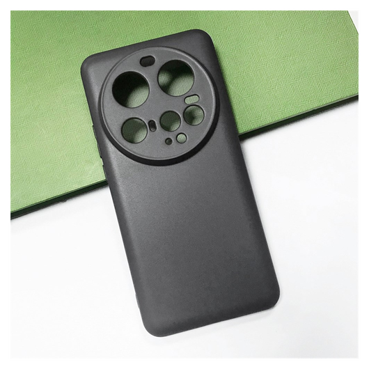 Xiaomi 15 Ultra Hoesje Dun TPU Back Cover Matte Zwart afbeelding 4