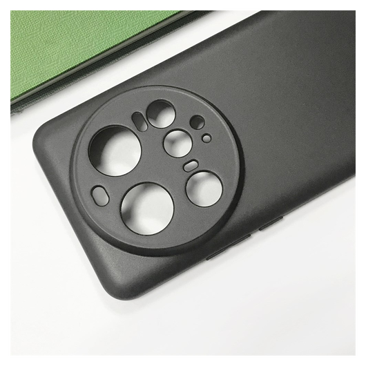 Xiaomi 15 Ultra Hoesje Dun TPU Back Cover Matte Zwart afbeelding 7