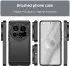 Xiaomi 15 Ultra Hoesje Geborsteld TPU Flexibele Back Cover Zwart afbeelding 8