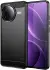 Xiaomi Poco F7 Pro Hoesje Geborsteld TPU Flexibele Back Cover Zwart