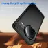 Xiaomi Poco F7 Pro Hoesje Geborsteld TPU Flexibele Back Cover Zwart afbeelding 4