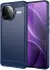 Xiaomi Poco F7 Ultra Hoesje Geborsteld TPU Flexibele Back Cover Blauw