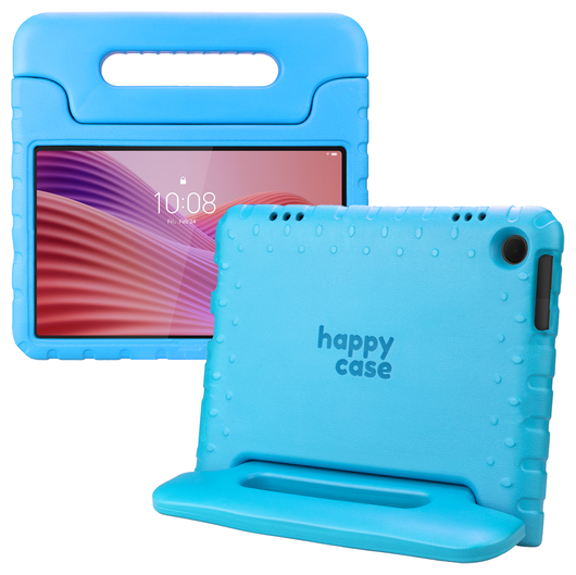 HappyCase Lenovo Tab M10 Gen 4 (2025) Kinder Tablethoes met Handvat Blauw afbeelding 1