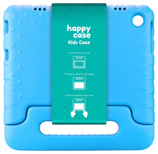 HappyCase Lenovo Tab M10 Gen 4 (2025) Kinder Tablethoes met Handvat Blauw afbeelding 7
