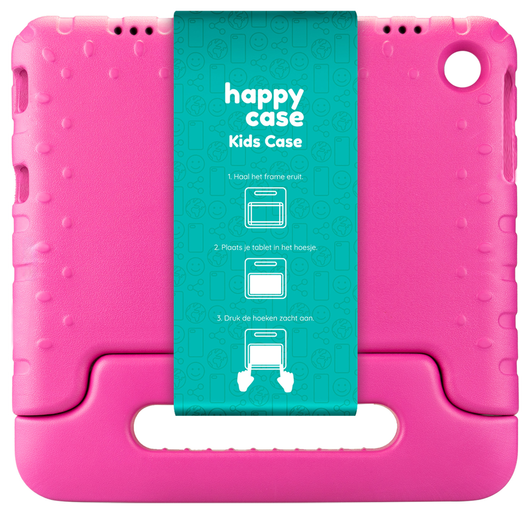 HappyCase Lenovo Tab M10 Gen 4 (2025) Kinder Tablethoes met Handvat Roze afbeelding 12