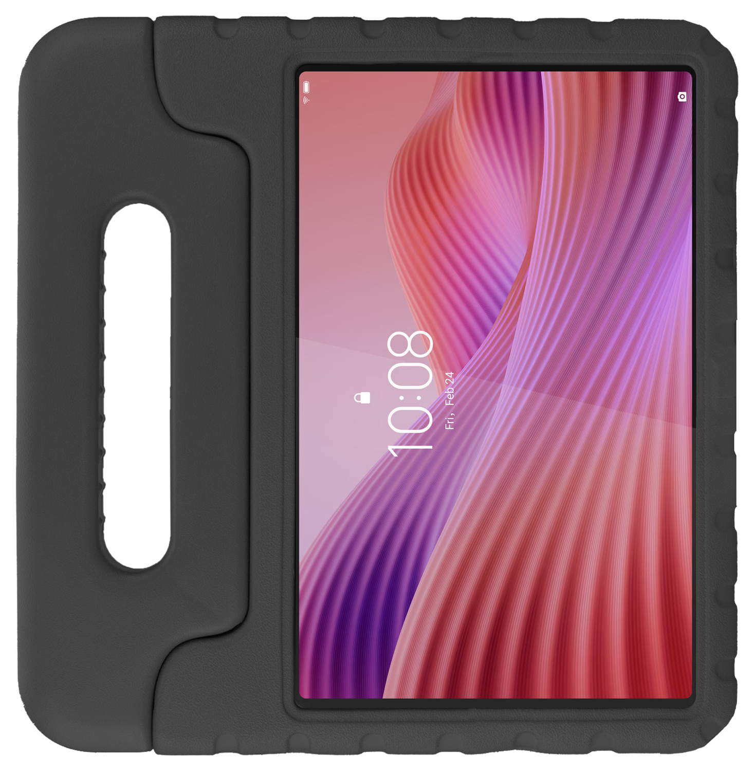 HappyCase Lenovo Tab M10 Gen 4 (2025) Kinder Tablethoes met Handvat Zwart afbeelding 10