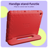 HappyCase Lenovo Tab M10 Gen 4 (2025) Kinder Tablethoes met Handvat Rood afbeelding 4