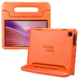 HappyCase Lenovo Tab M10 Gen 4 (2025) Kinder Tablethoes met Handvat Oranje