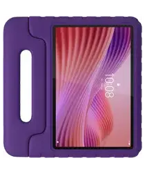 HappyCase Lenovo Tab M10 Gen 4 (2025) Kinder Tablethoes met Handvat Paars afbeelding