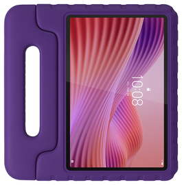HappyCase Lenovo Tab M10 Gen 4 (2025) Kinder Tablethoes met Handvat Paars