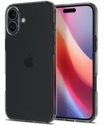 Spigen Crystal Flex Apple iPhone 16 Hoesje Back Cover Space Crystal afbeelding