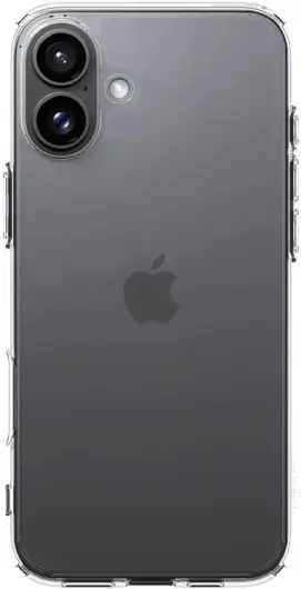 Spigen Crystal Hybrid Apple iPhone 16 Hoesje Back Cover Transparant afbeelding 3
