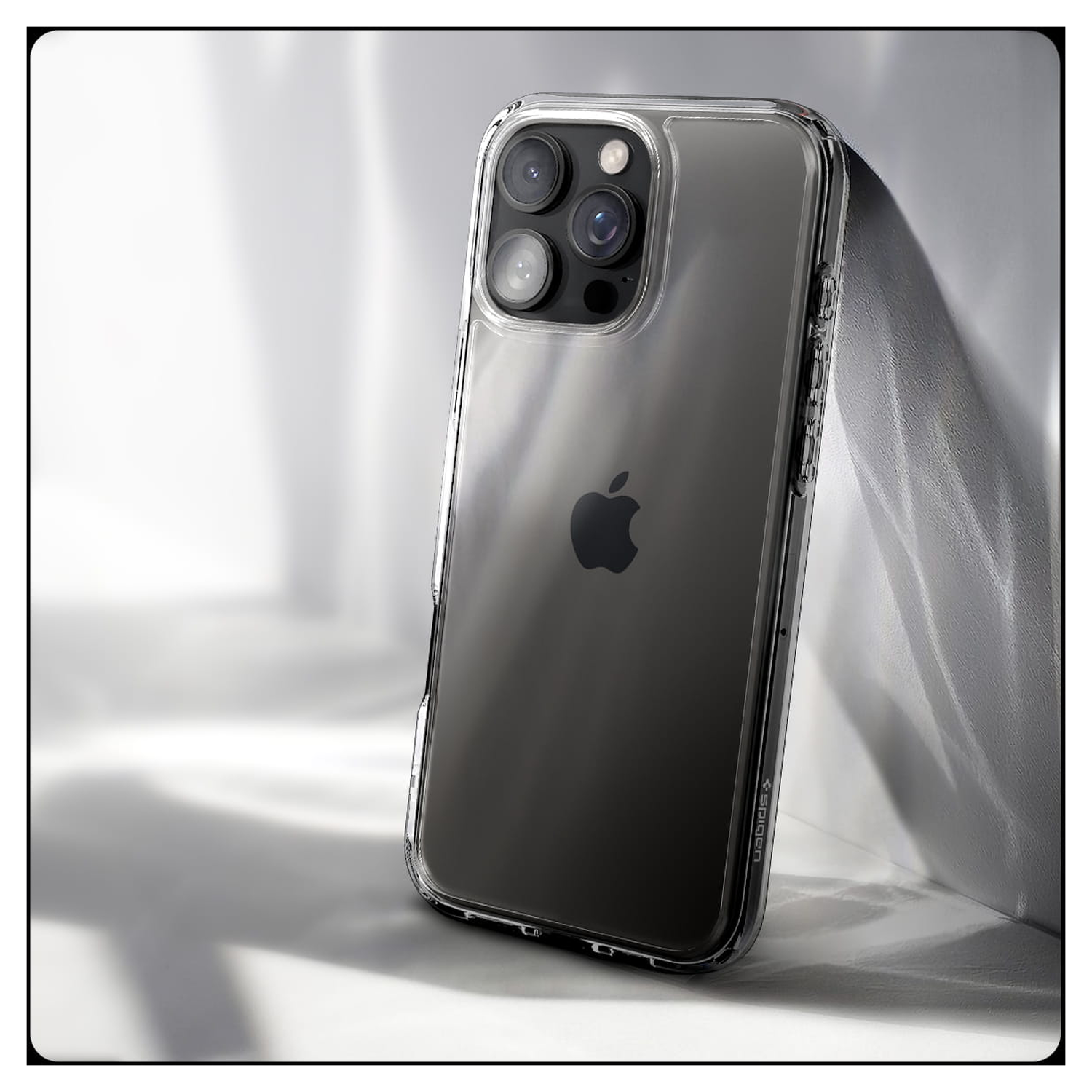 Spigen Crystal Hybrid Apple iPhone 16 Pro Max Hoesje Back Cover Transparant afbeelding 6