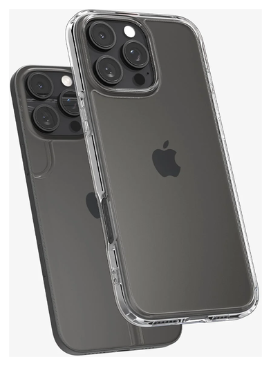 Spigen Crystal Hybrid Apple iPhone 16 Pro Max Hoesje Back Cover Transparant afbeelding 5