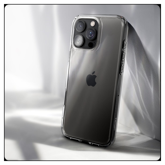 Spigen Crystal Hybrid Apple iPhone 16 Pro Max Hoesje Back Cover Transparant afbeelding 6