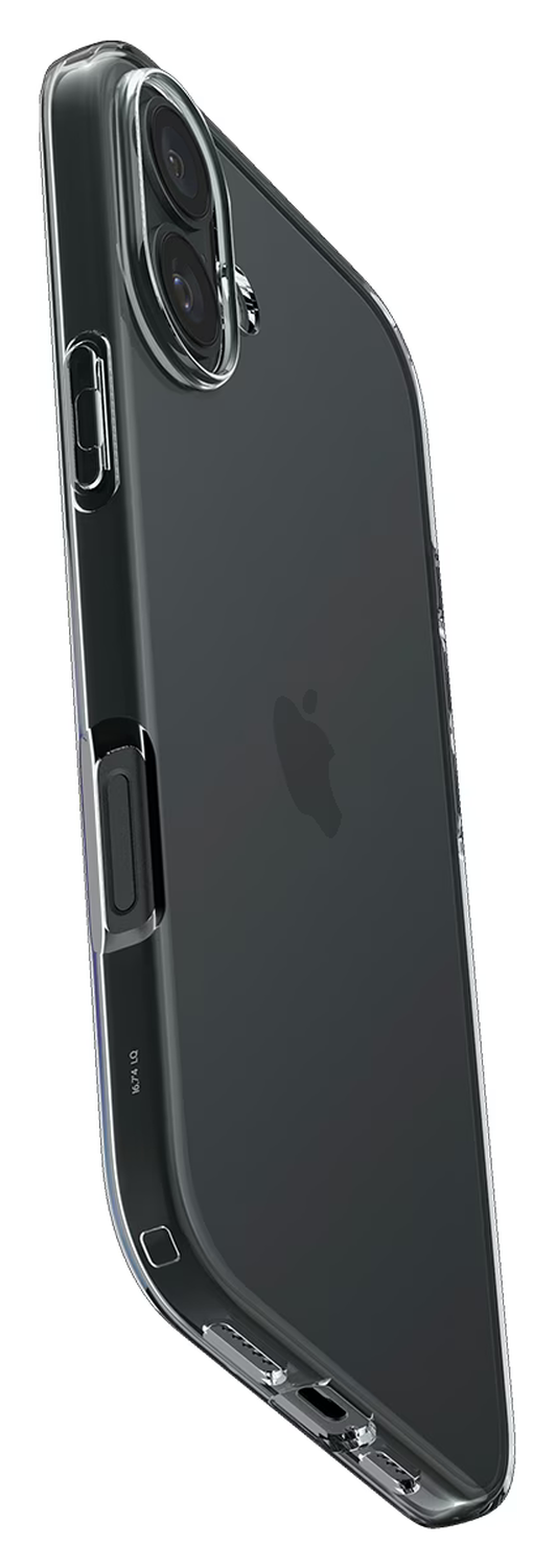 Spigen Crystal Flex Apple iPhone 16 Plus Hoesje Back Cover Space Crystal afbeelding 7