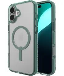 ZAGG Santa Cruz Snap Apple iPhone 16 Plus Hoesje MagSafe Back Cover Groen afbeelding