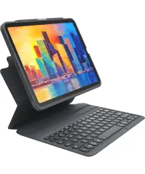 ZAGG Pro Keys Apple iPad Air 10.9 (2022/2020) Hoes Toetsenbord QWERTZ Zwart afbeelding