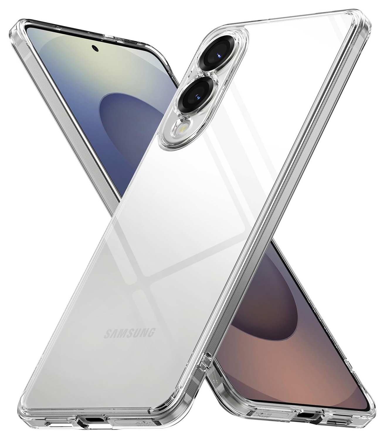 Ringke Fusion Samsung Galaxy S25 Edge Hoesje Back Cover Transparant afbeelding 1