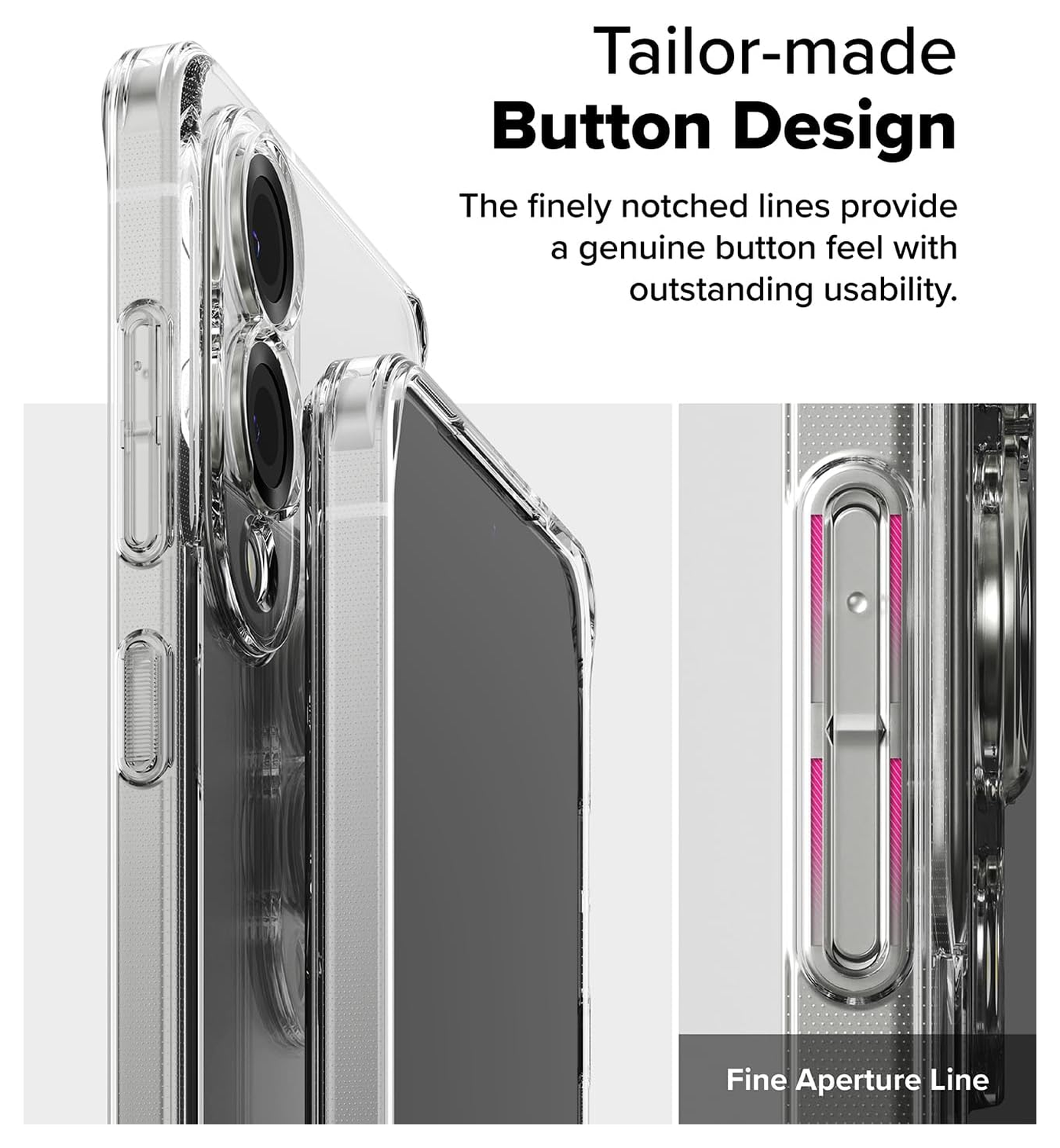 Ringke Fusion Samsung Galaxy S25 Edge Hoesje Back Cover Transparant afbeelding 7